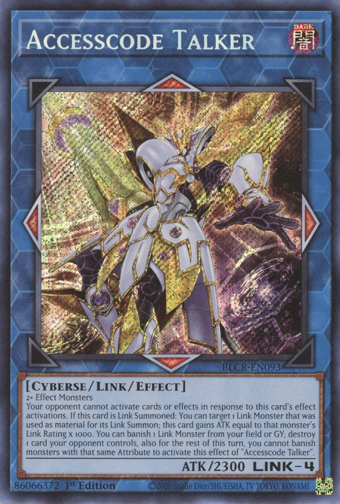 Accesscode Talker (Starlight Rare) [BLCR-EN093] Secret Rare