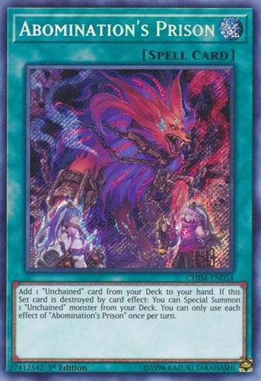 Abomination&#x27;s Prison [CHIM-EN054] Secret Rare